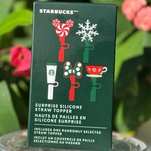 New Starbucks x Disney 2025 Sealed in Box Mystery Surprise Silicone Straw Topper